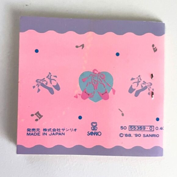 NEW Rare & Complete Vintage Sanrio Petite Plie Ballet Mini Sticker Book 1990 - Picture 6 of 6